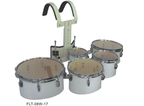 Marching drum with holder  FLT-08W-17